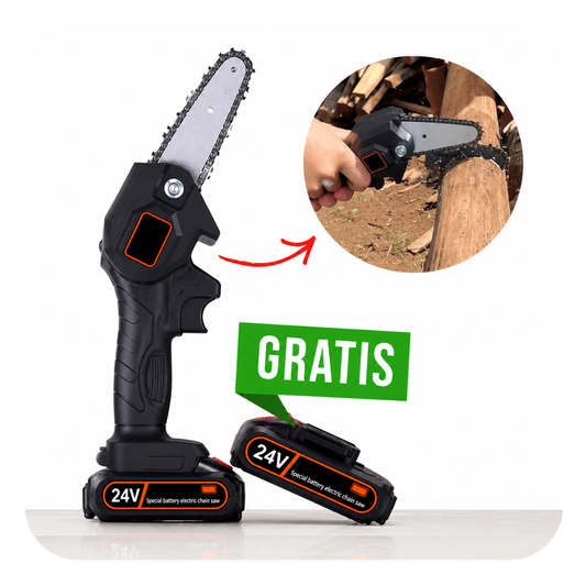 Mini motosierra de mano portátil