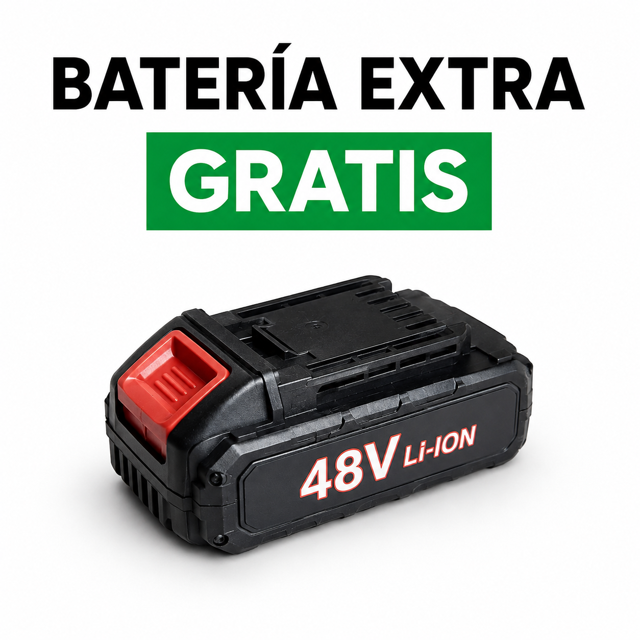 Motosierra eléctrica a batería + REGALOS ADICIONALES GRATIS
 – solo hoy